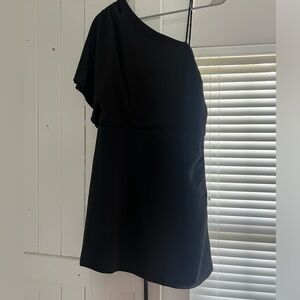 Women’s black semi-formal dress